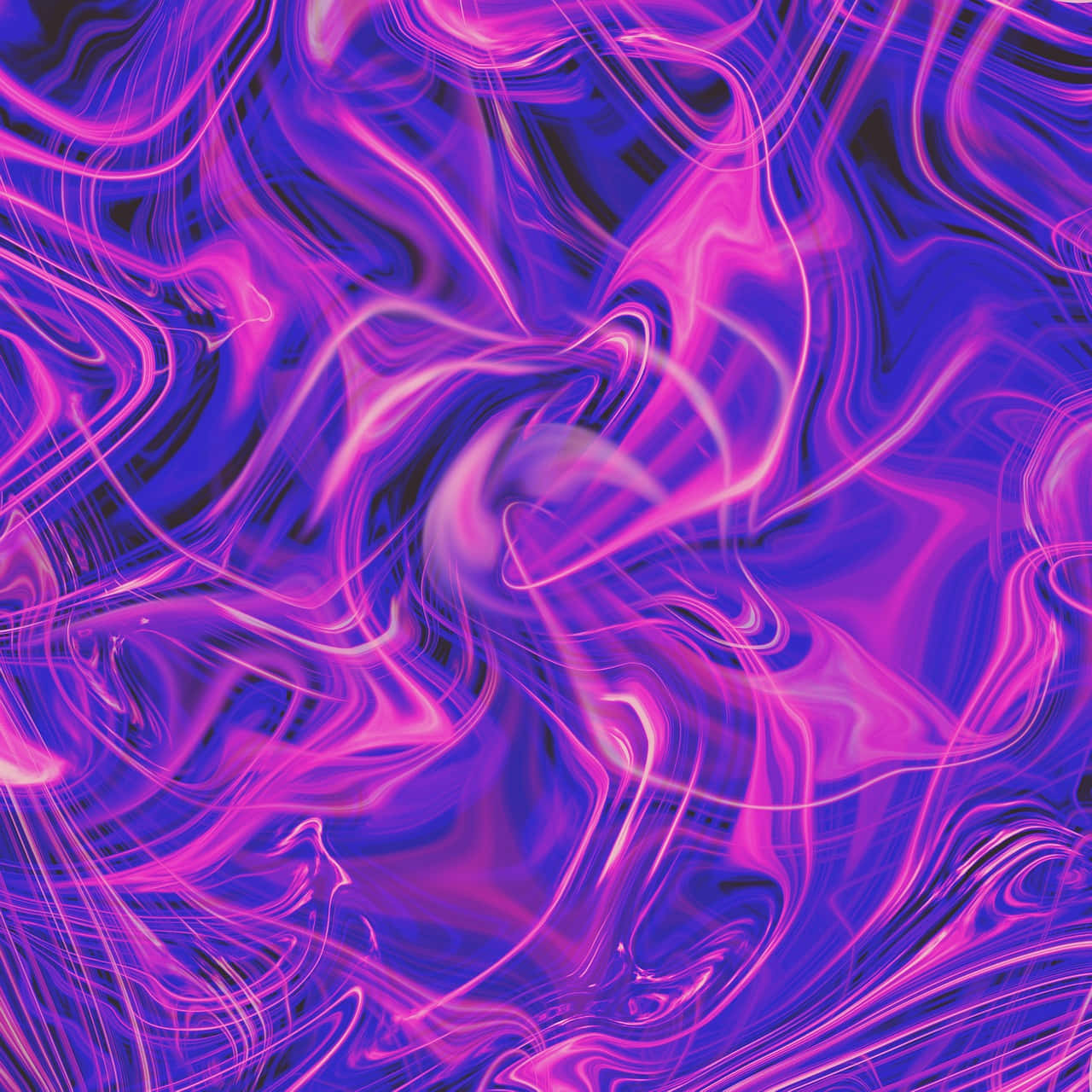 Euphoric Purple Swirls Aesthetic Wallpaper