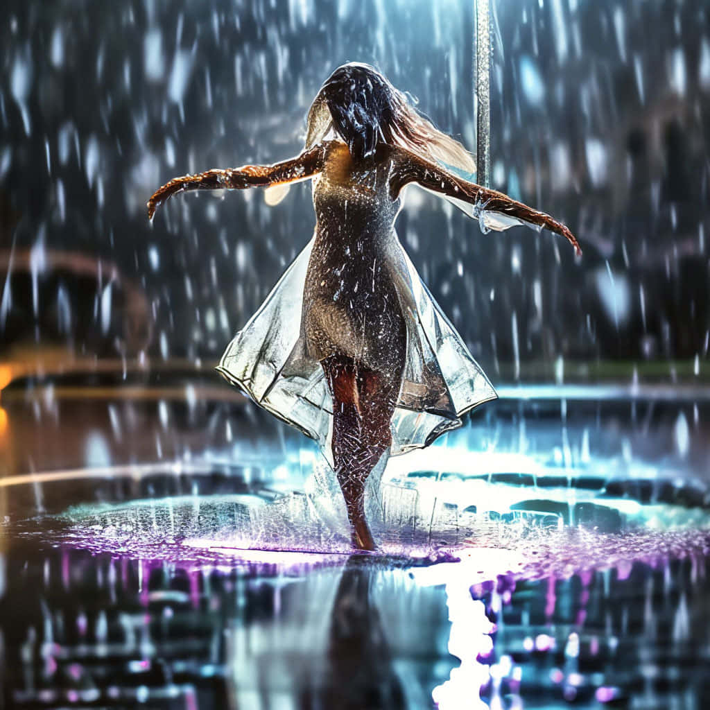 Euphoric Rain Dance Wallpaper