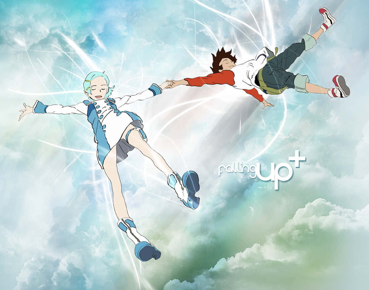 Eureka Seven Anime Sky Fall Wallpaper