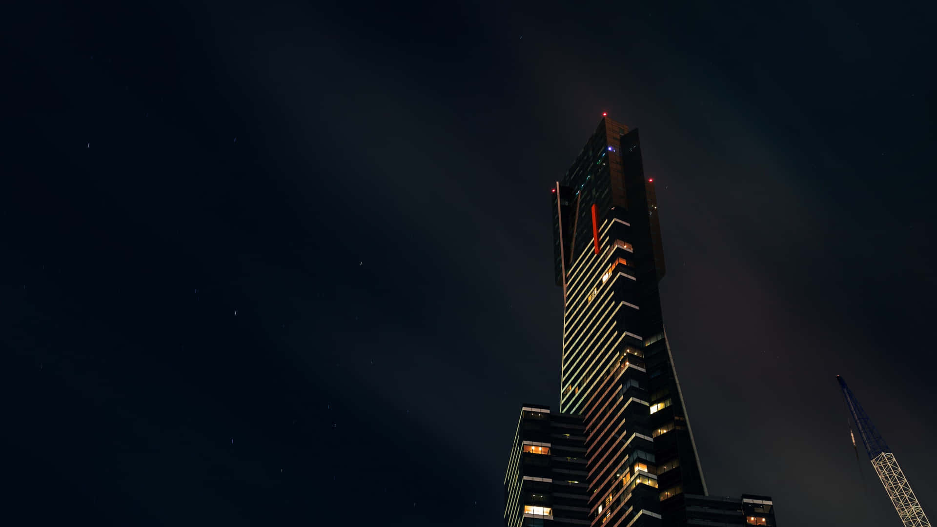 Eureka Tower Night Skyline Wallpaper