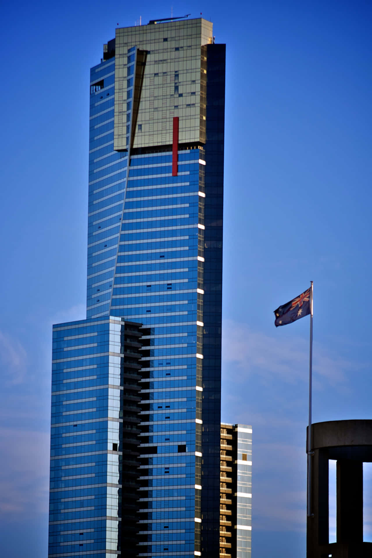 Eureka Tower Skyline Portrait Wallpaper