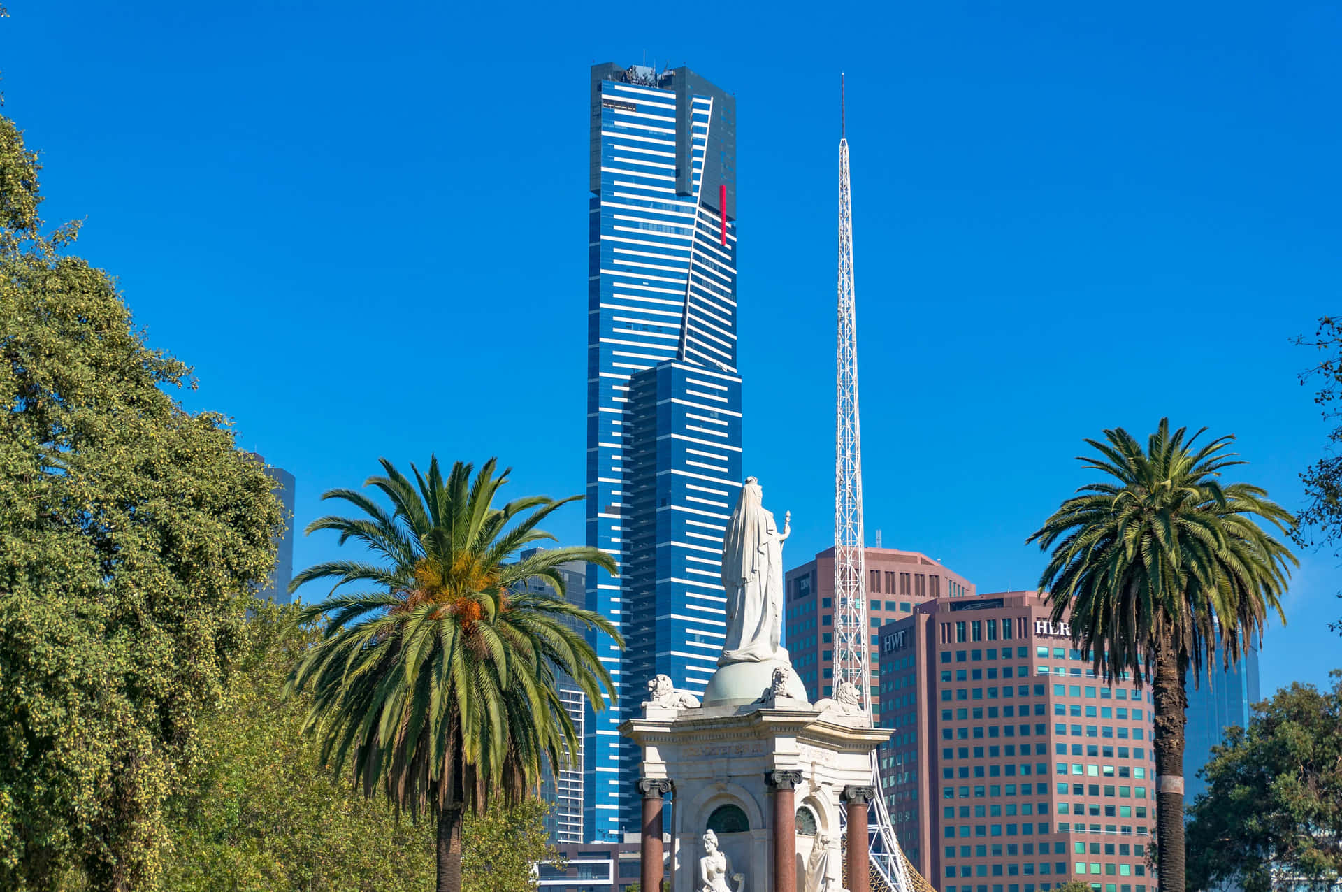 Eureka Tower Skyline View Wallpaper