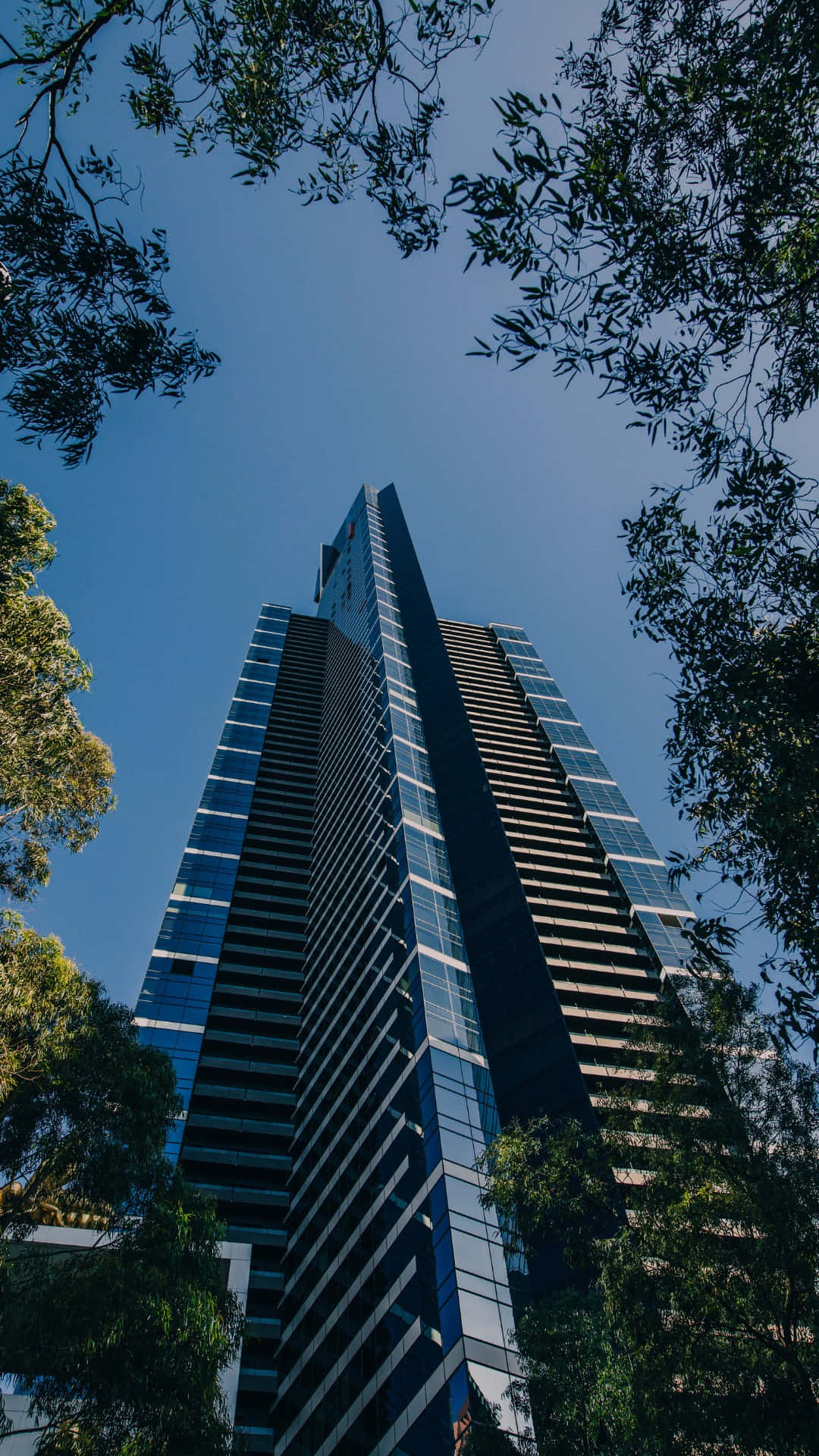 Eureka Tower Skyward View Wallpaper