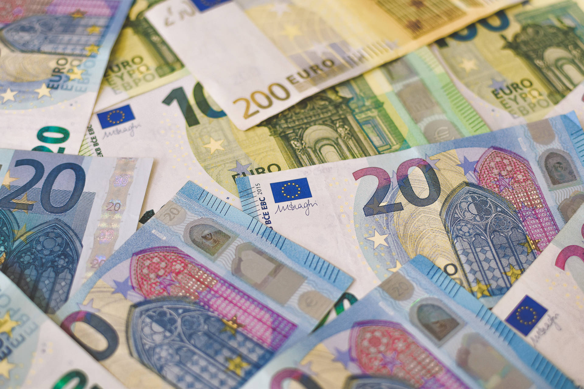 Euro Money Banknotes Wallpaper