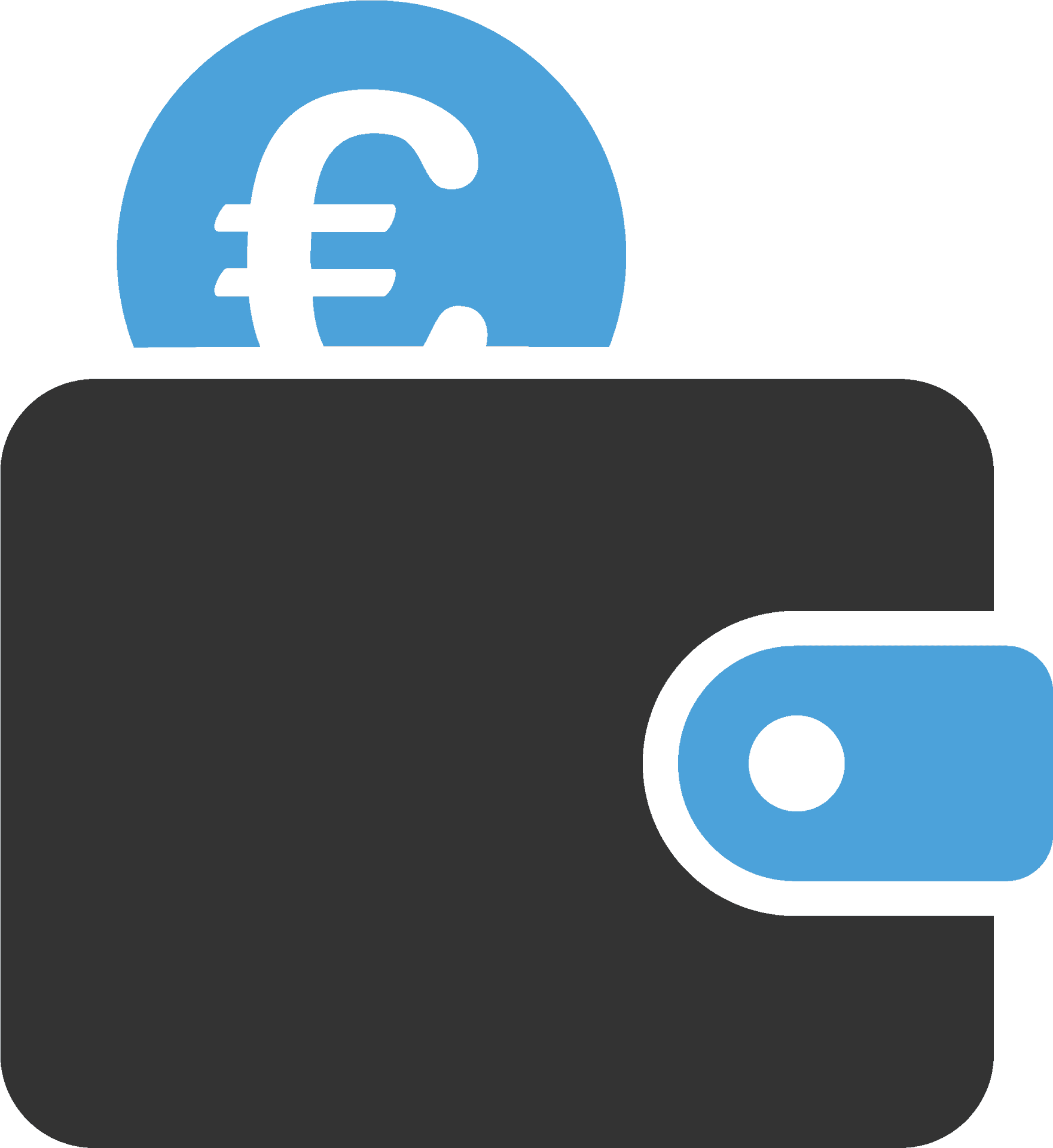 Euro Wallet Icon PNG