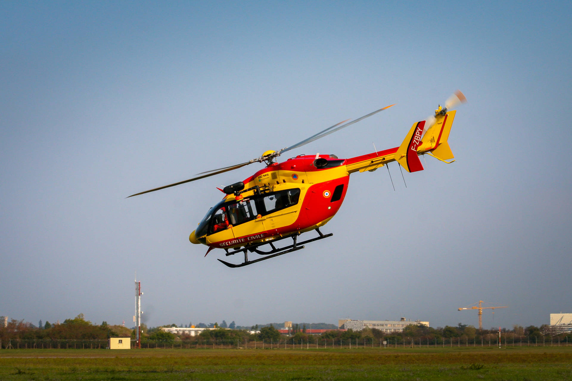 Eurocopter Ec145 Helicopter 4k Wallpaper
