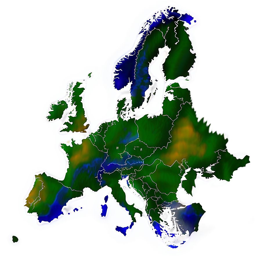 Europe Topographic Map Png 30 PNG