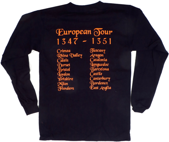 European Tour Black T Shirt13471351 PNG