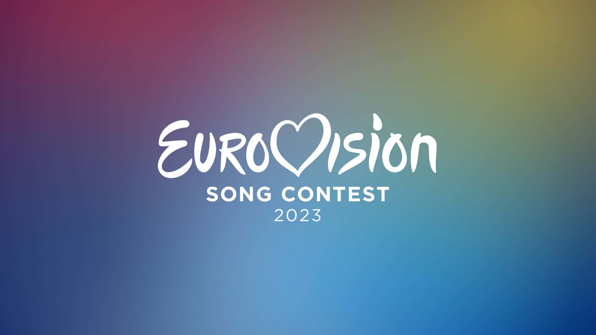 Eurovision Song Contest 2012 - A Colorful Background With The Words Eurovision Song Contest 2012 Wallpaper