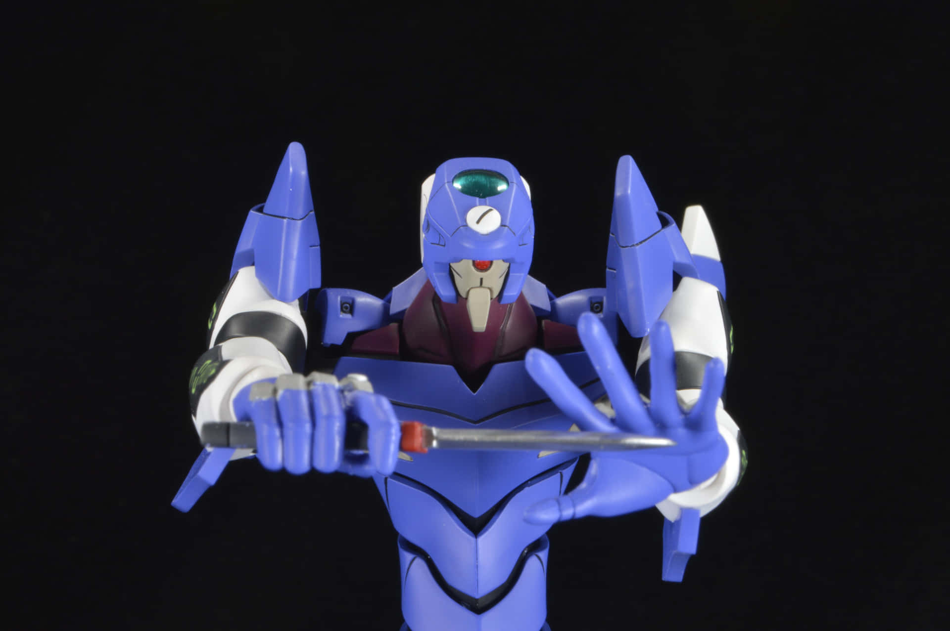 Eva-00 Robot in Action Wallpaper