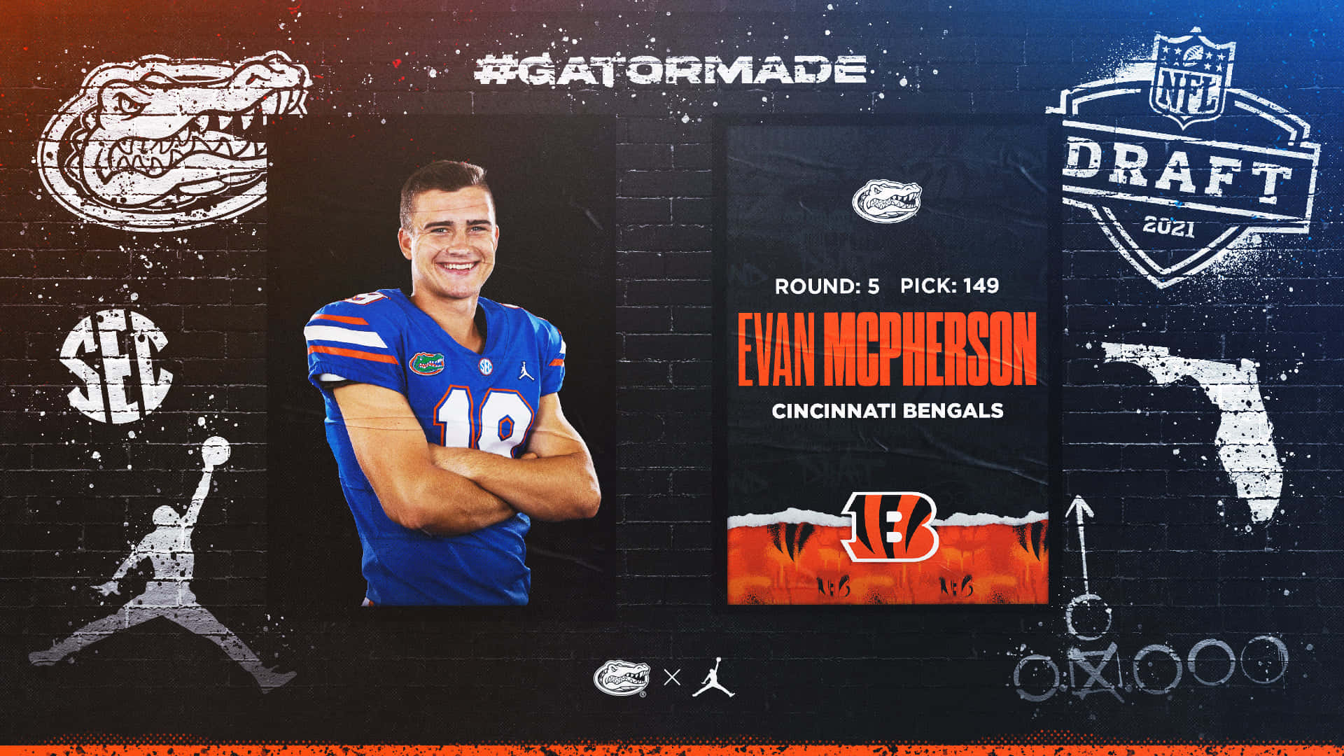 Evan Mc Pherson N F L Draft Announcement2021 Wallpaper