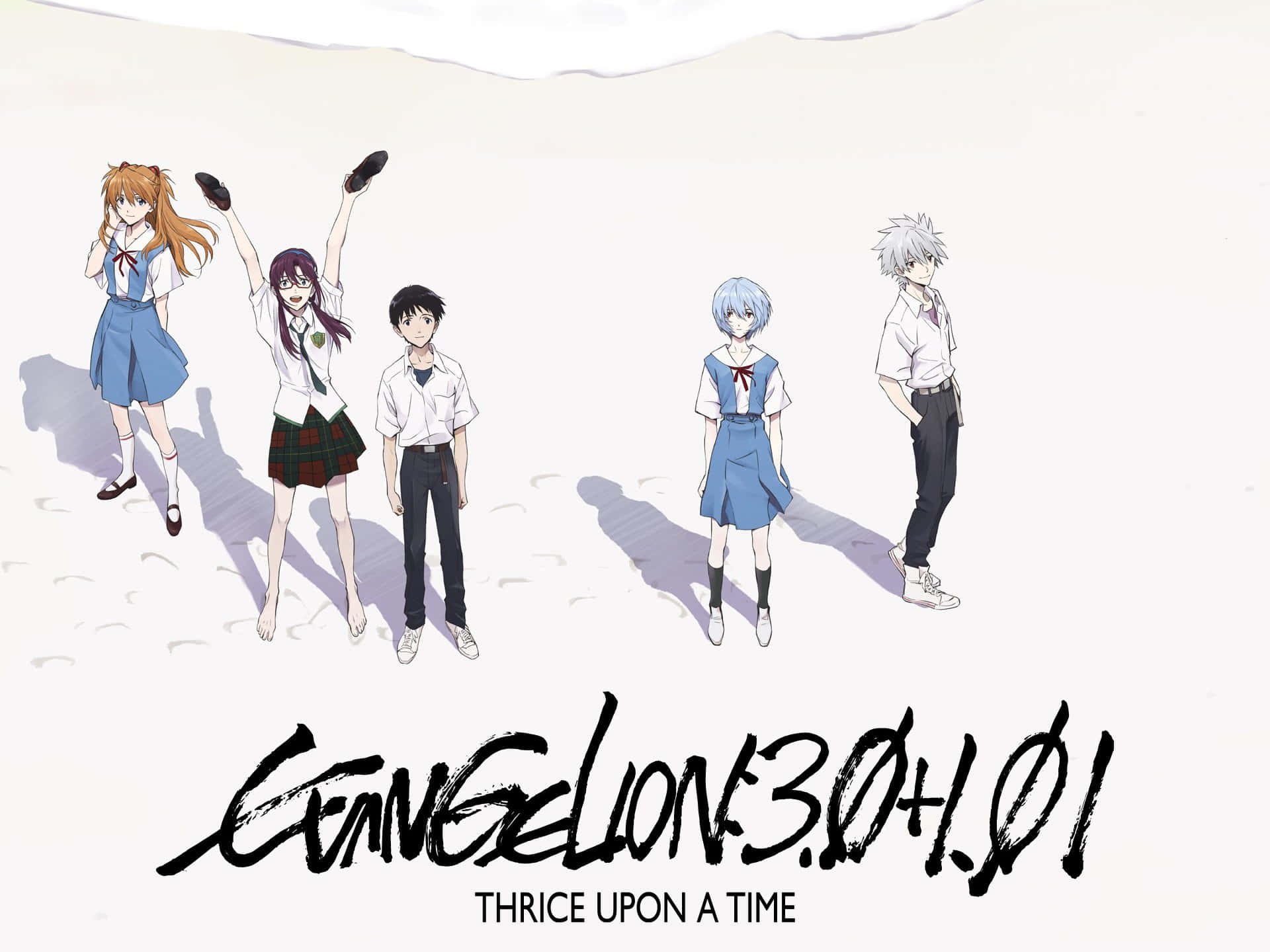 Enter a world of unseen possibilities with Evangelion 30 10 Wallpaper