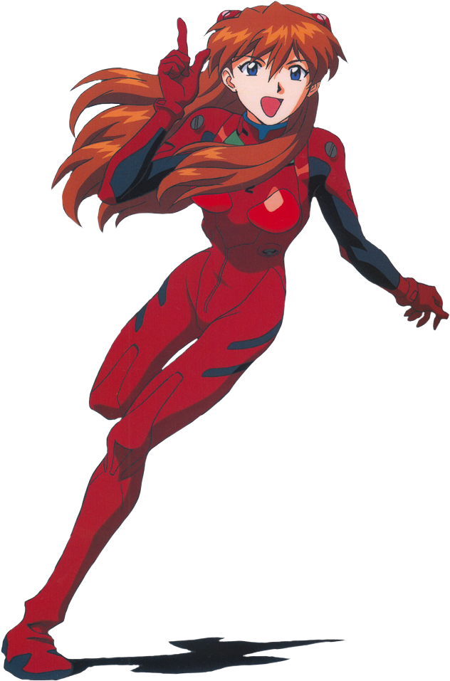 Evangelion Characterin Red Plugsuit PNG