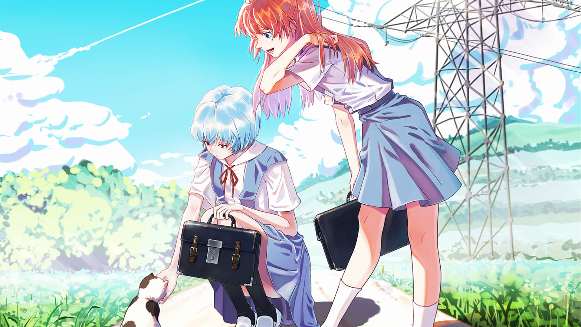 Discover the epic journey into the depths of the unknown in the Evangelion Manga. Wallpaper