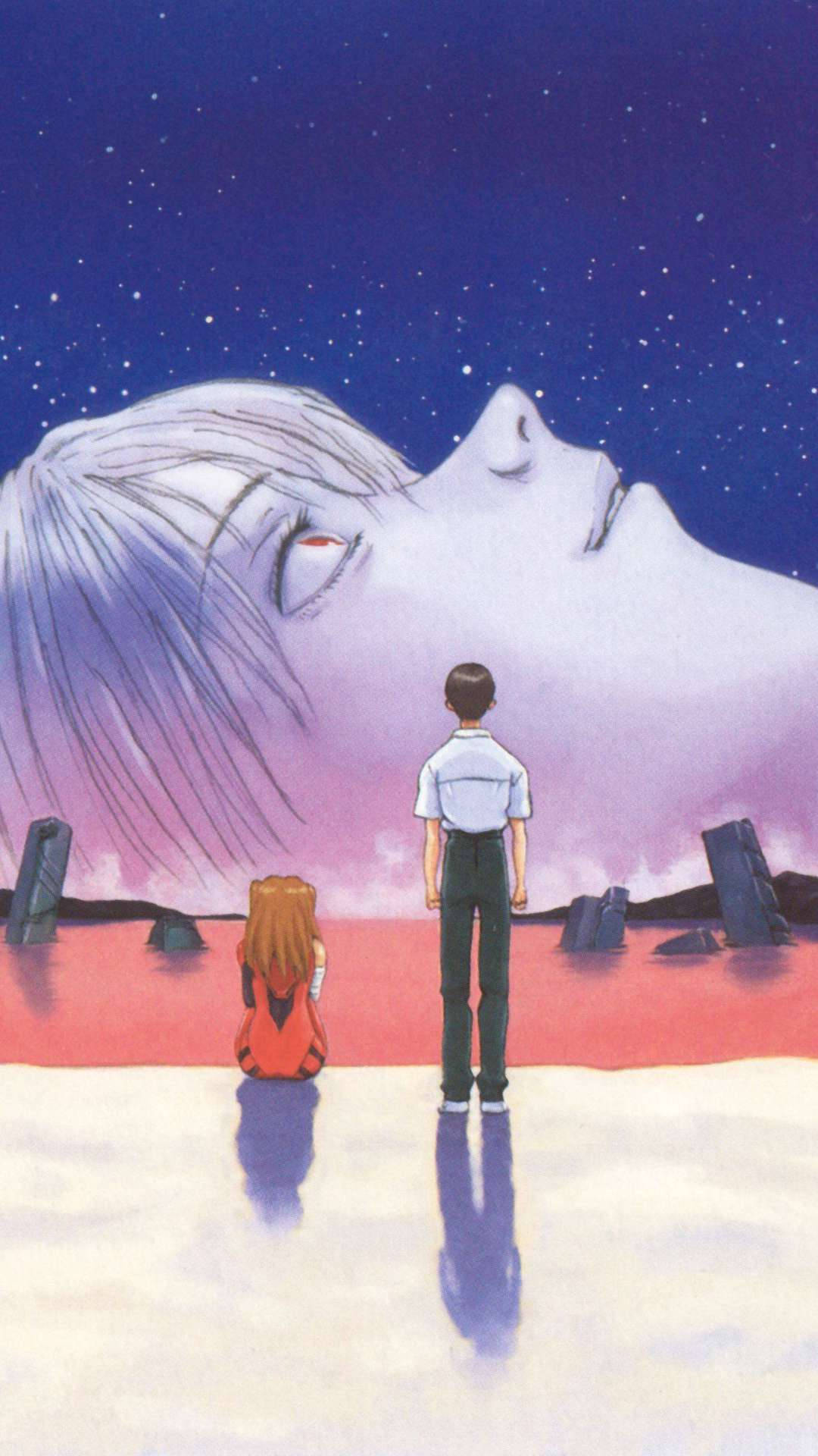 The End Of Evangelion Phone Wallpaper
