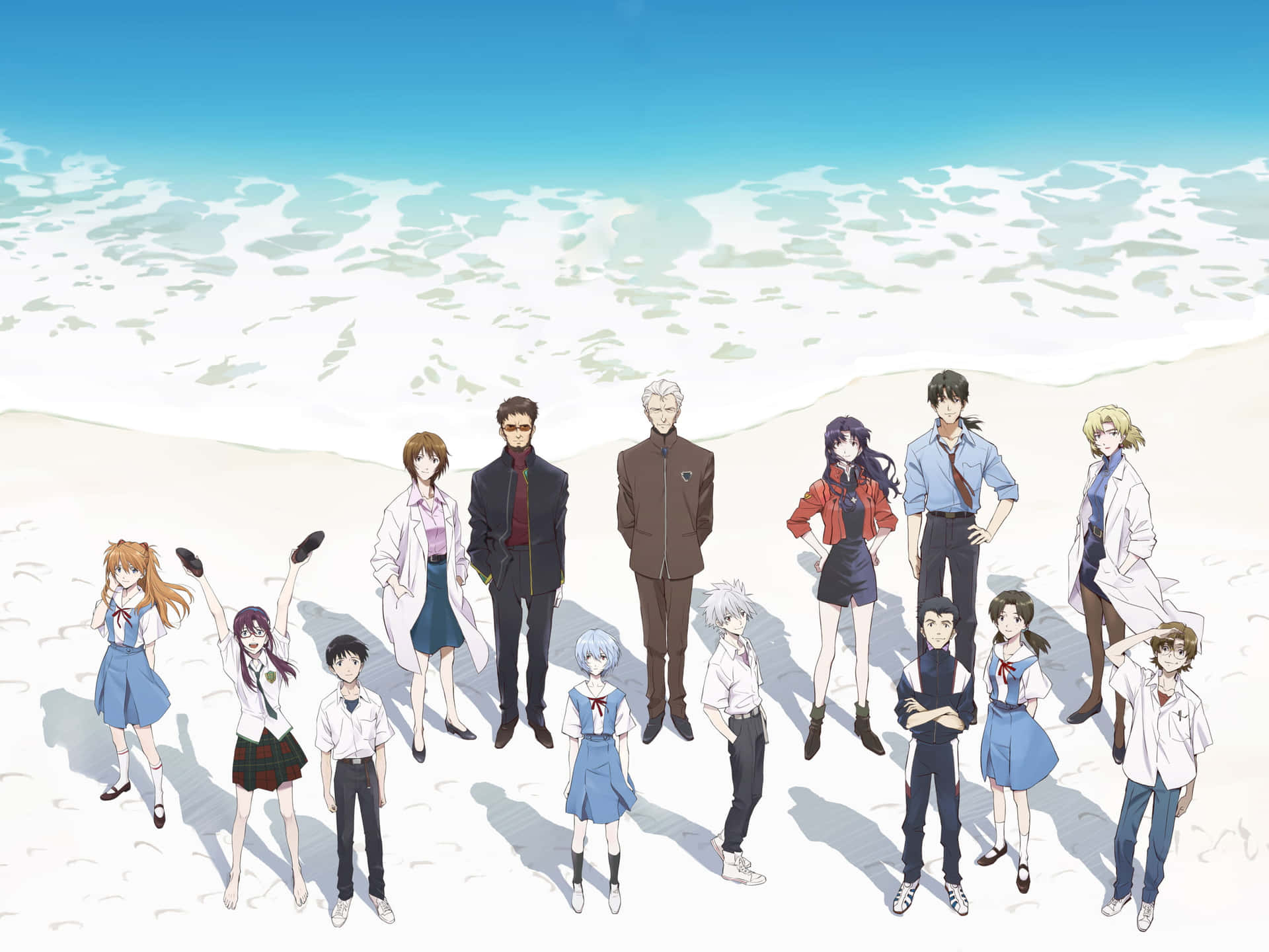 Imagende Personajes De Anime De Evangelion