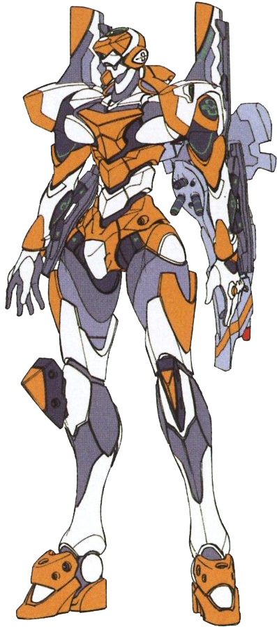 Evangelion_ Unit02_ Standing_ Pose PNG