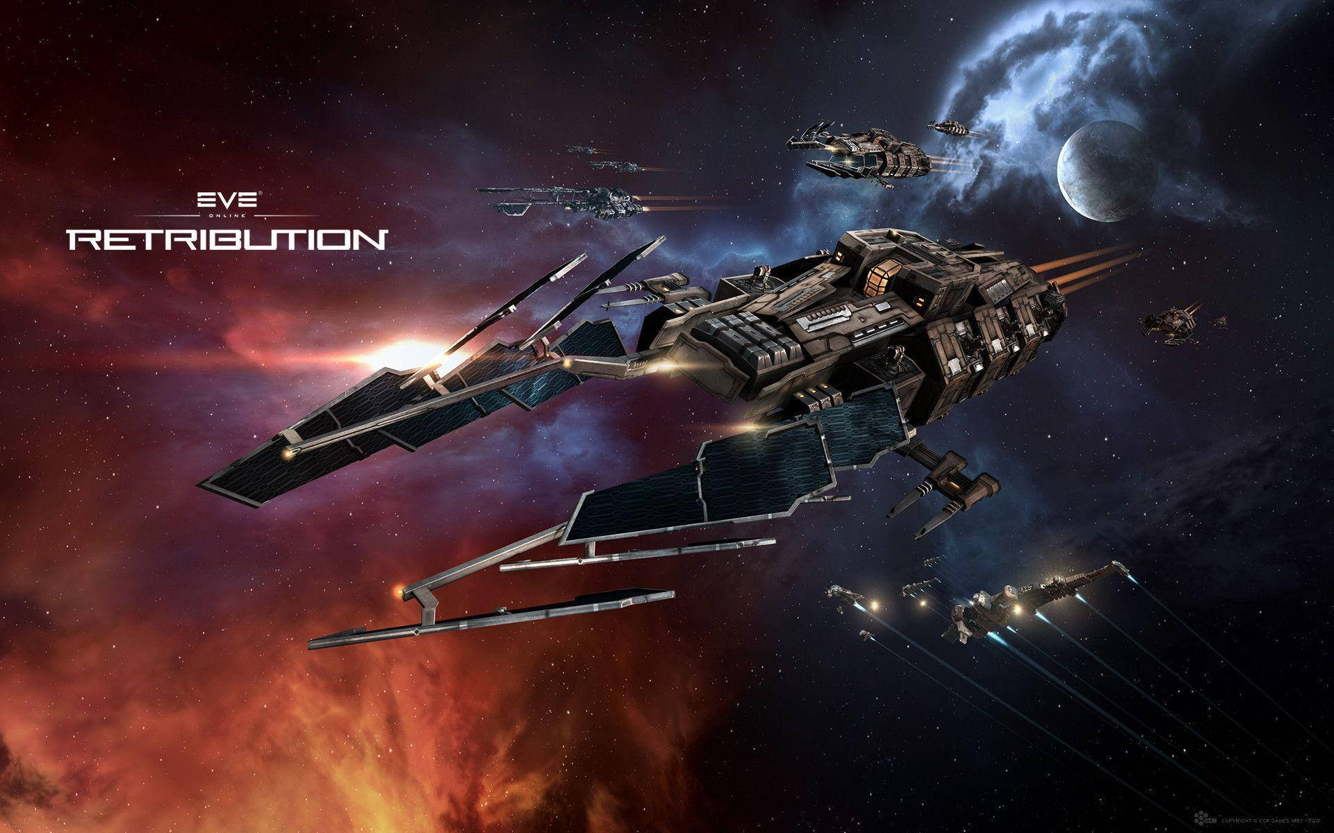 Eve Online Retribution Spaceship Wallpaper