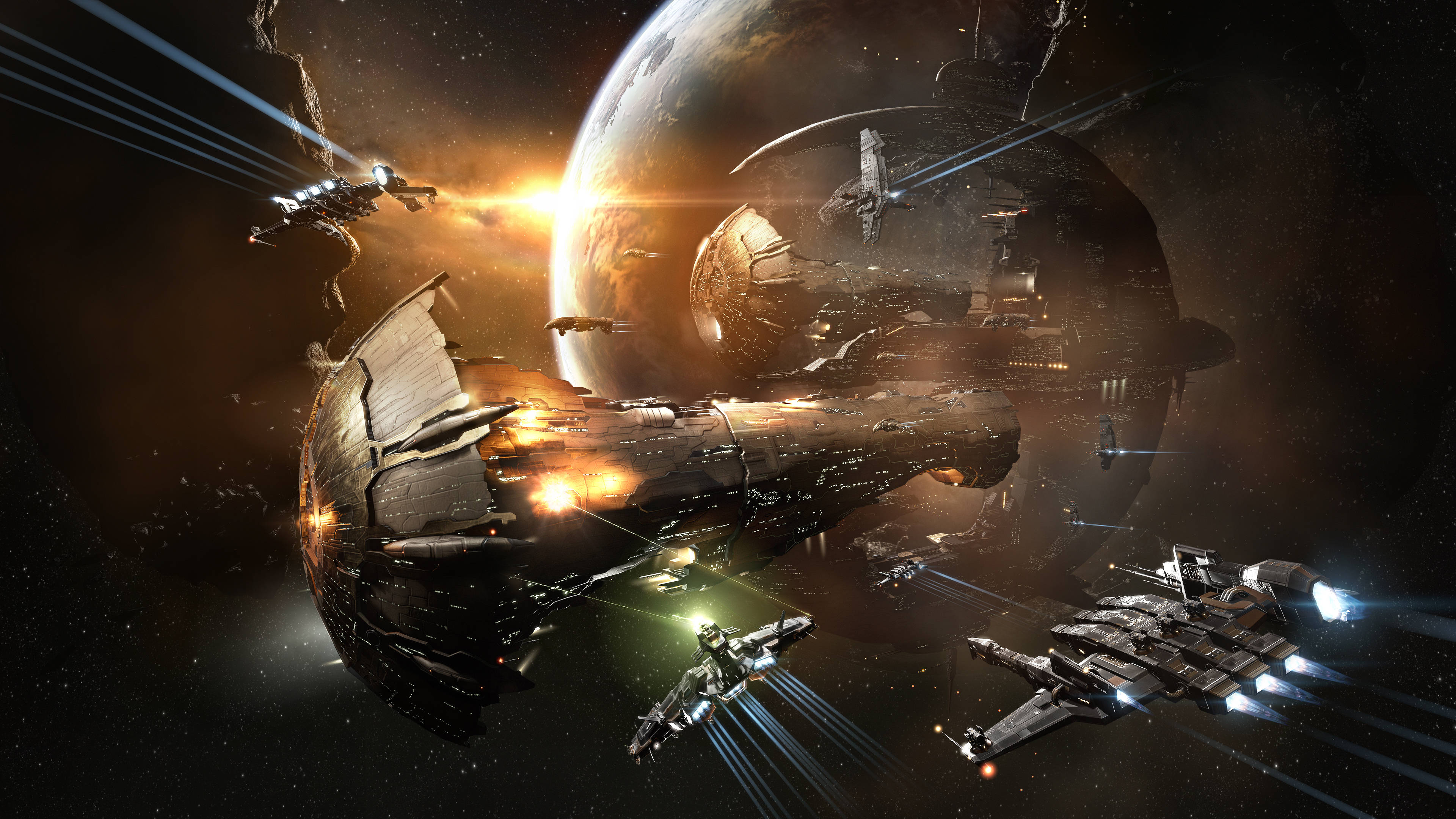 Eve Online Triglavian Invasion Wallpaper
