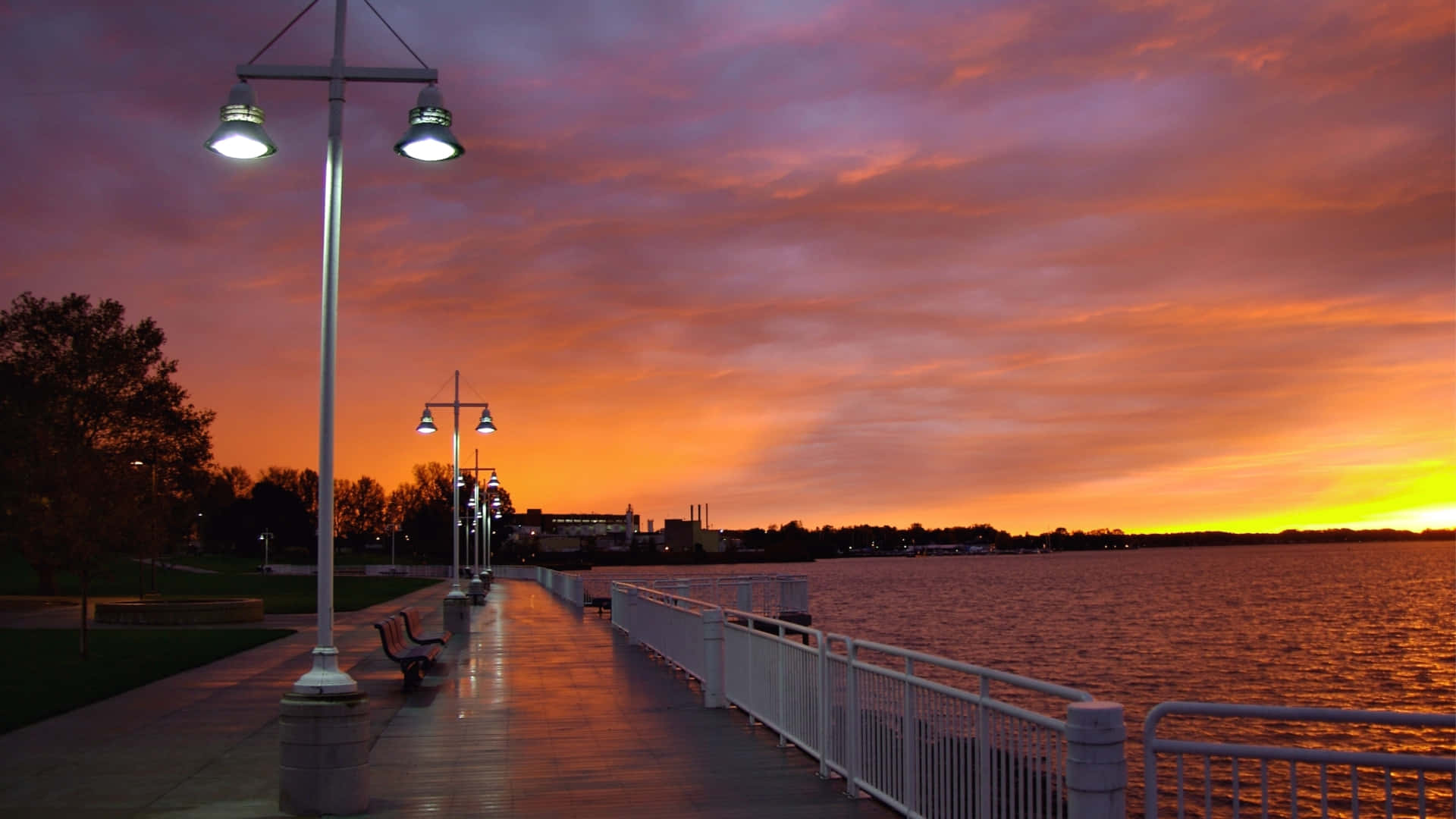 Serene Evening Landscape