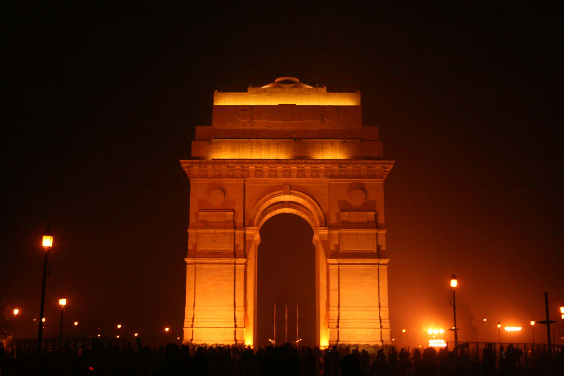Evening Gateway To India Wallpaper