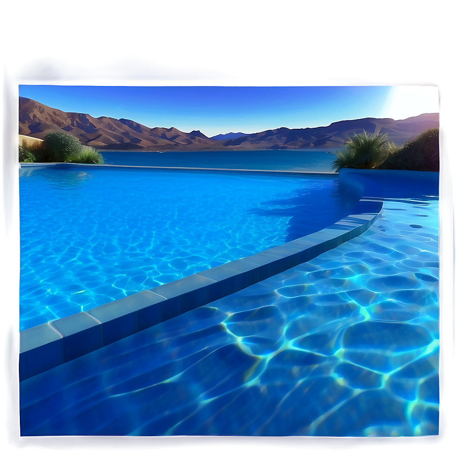 Evening Pool Water Glow Png 94 PNG