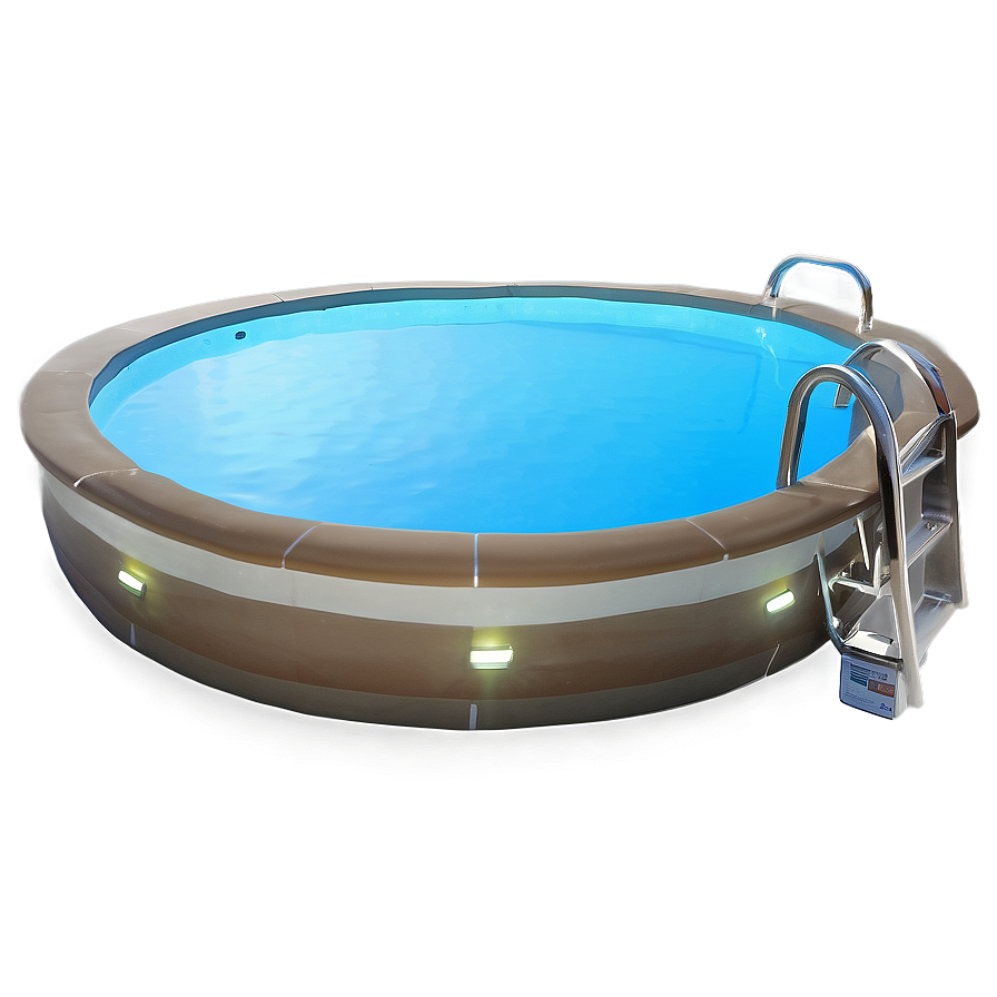 Evening Pool Water Glow Png Afr82 PNG