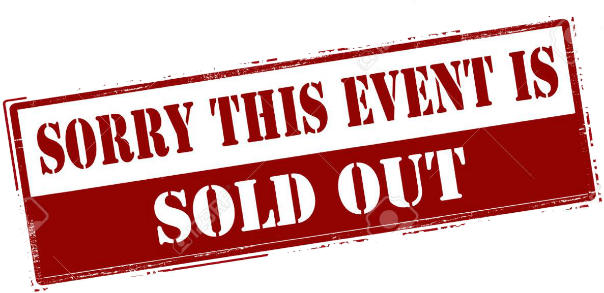Event Sold Out Sign PNG