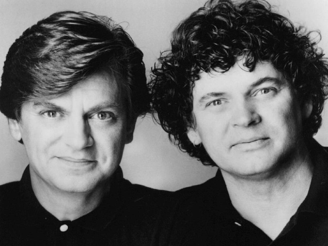 Everly Brothers 1985 Born Yesterday Album Back Cover Wallpaper