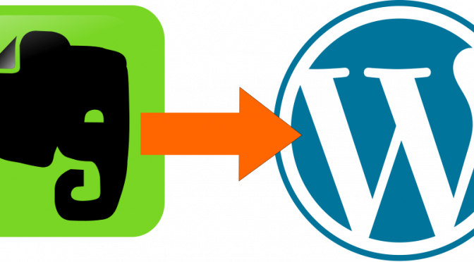 Evernoteto Word Press Integration PNG