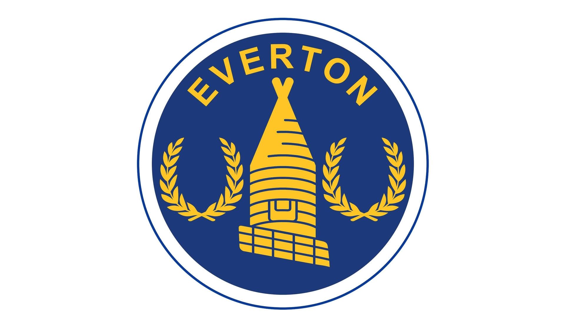 Everton Fc Distintivo Degli Anni '80 Sfondo
