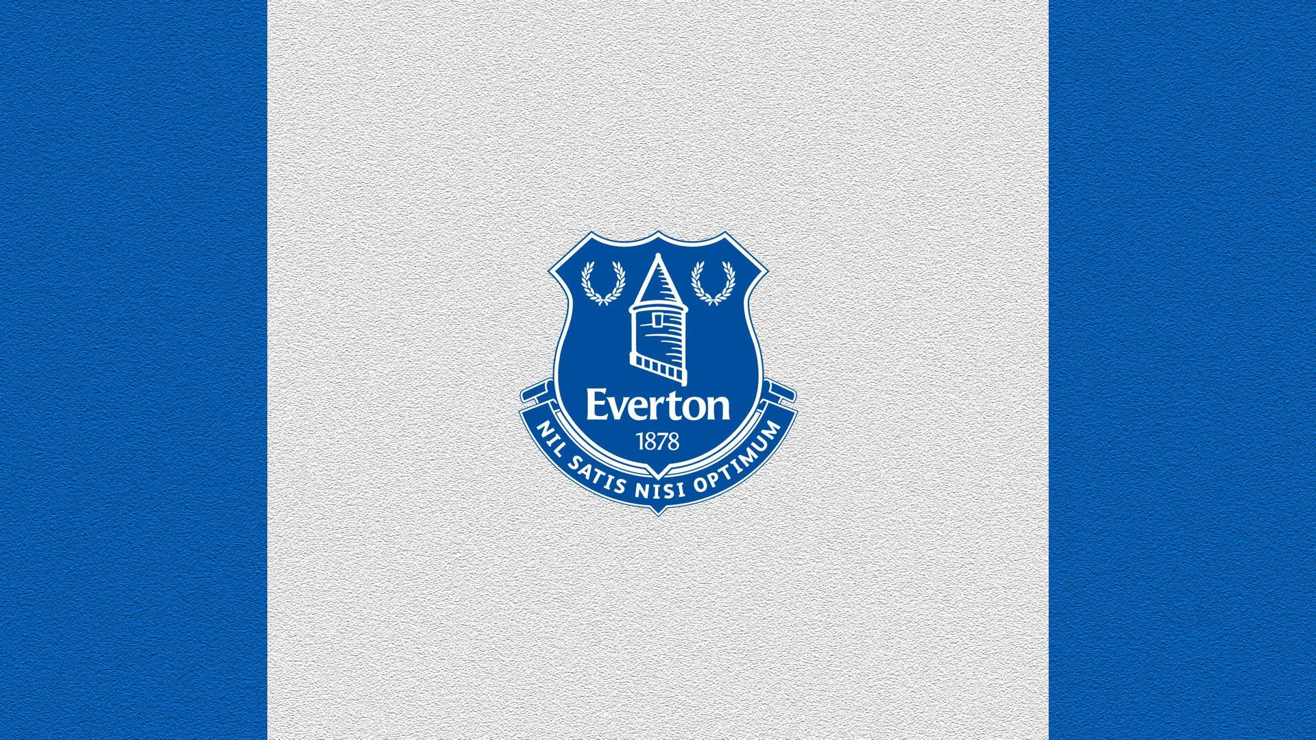 Everton Fc Emblema Blu Sfondo