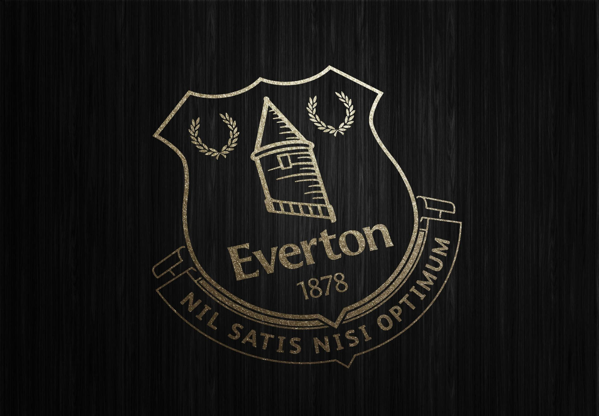 Evertonf.c Emblem In Schwarz Wallpaper