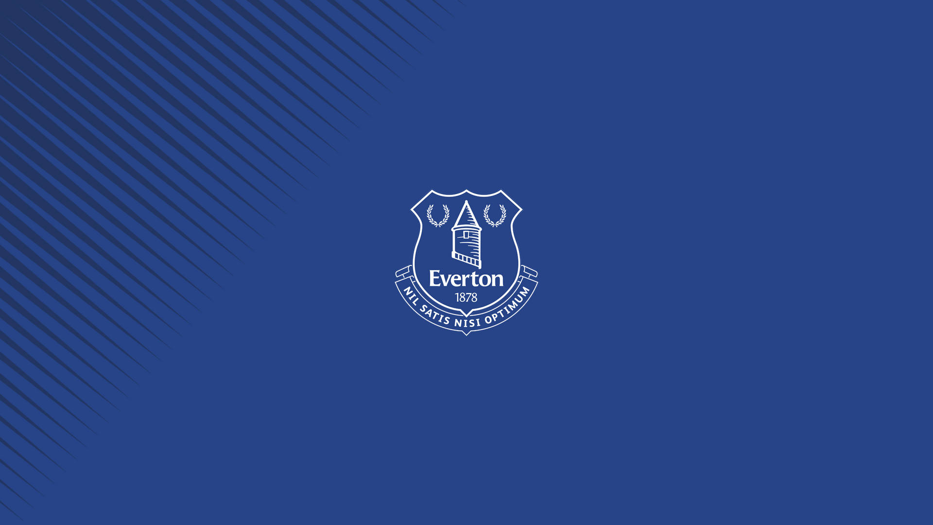 Everton F.c Minimalist Dark Blue Art Wallpaper