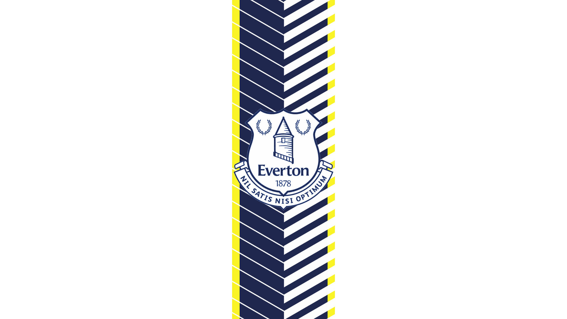 Everton Fc Arte Gialla E Blu Sfondo