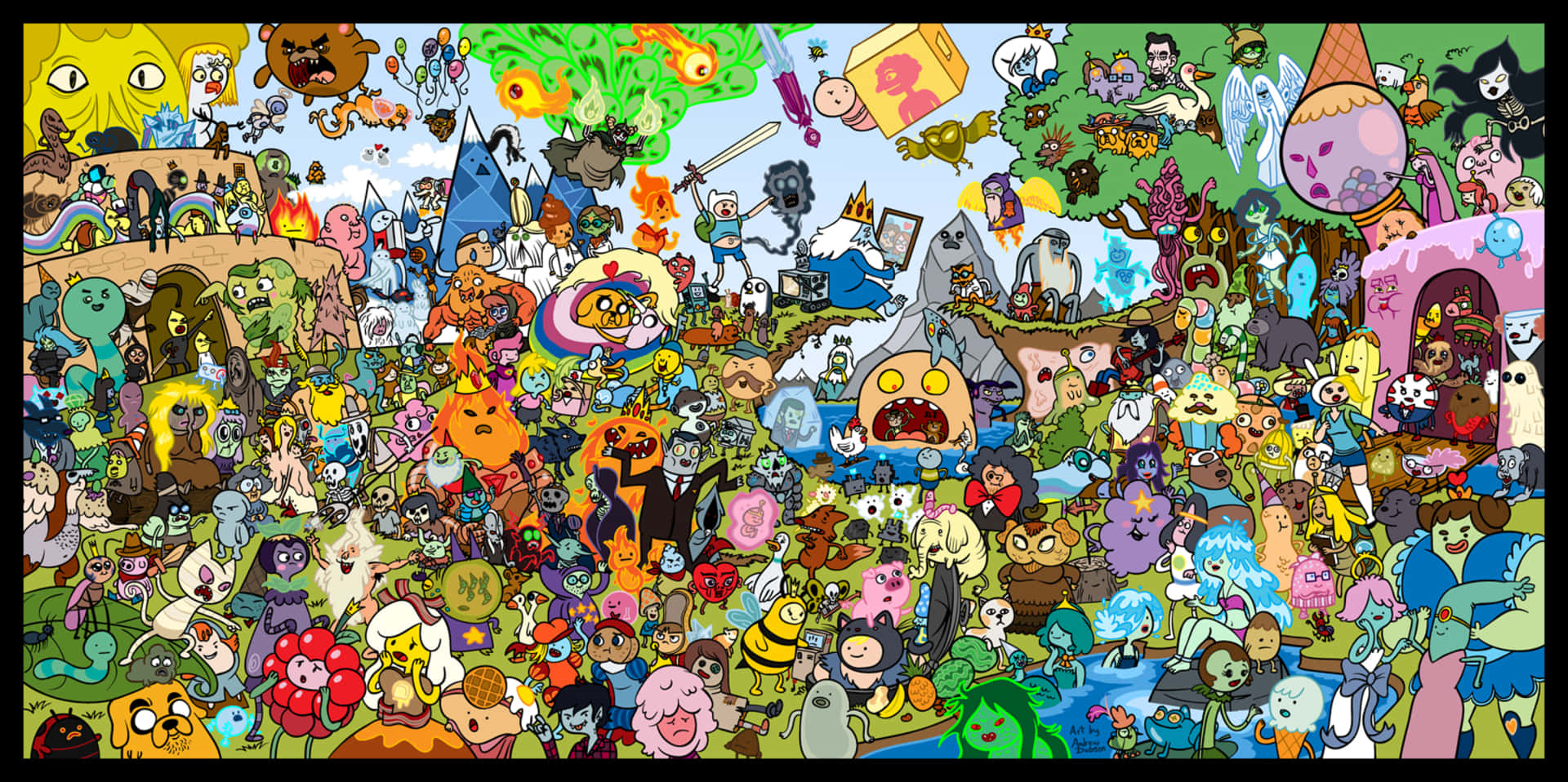 Every Adventure Time Character Wallpaper