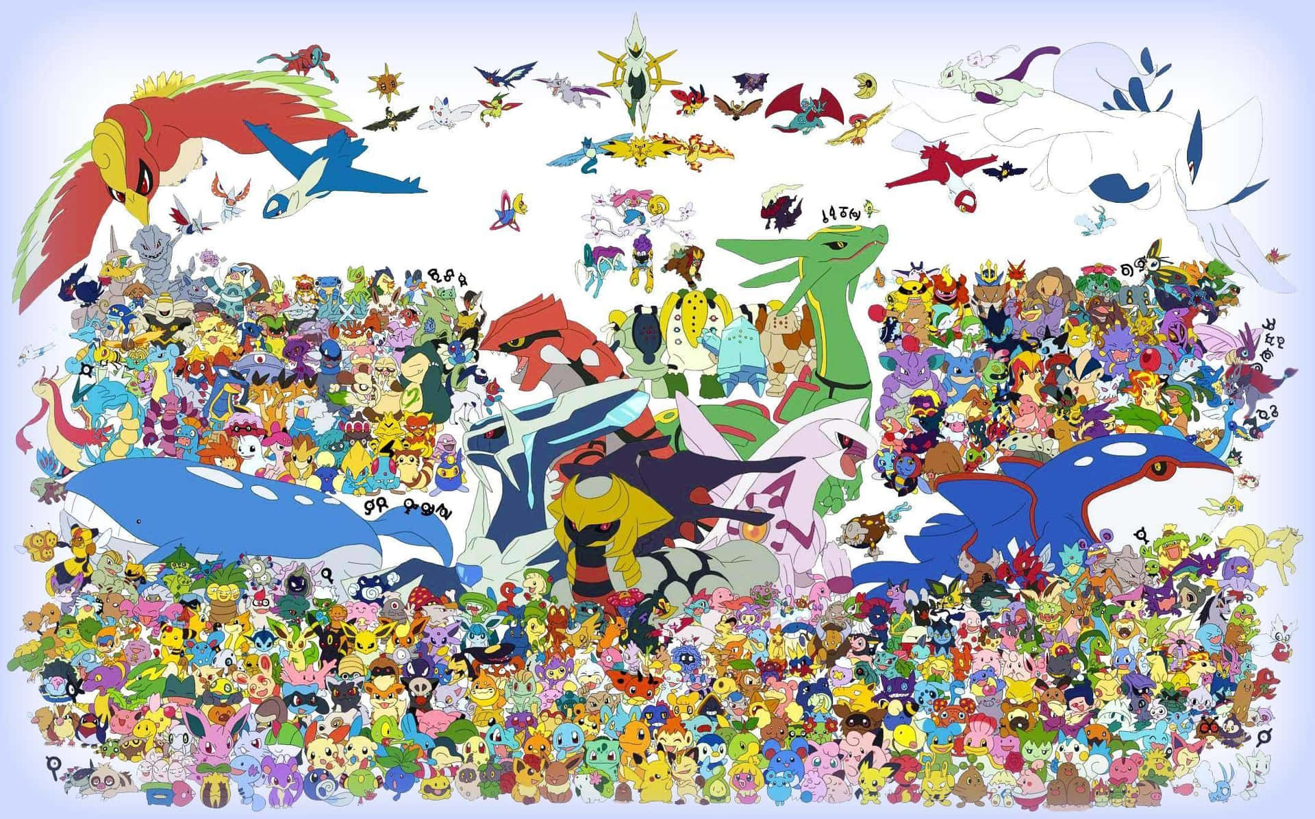 Every Pokemon Cartoon Character Wallpaper