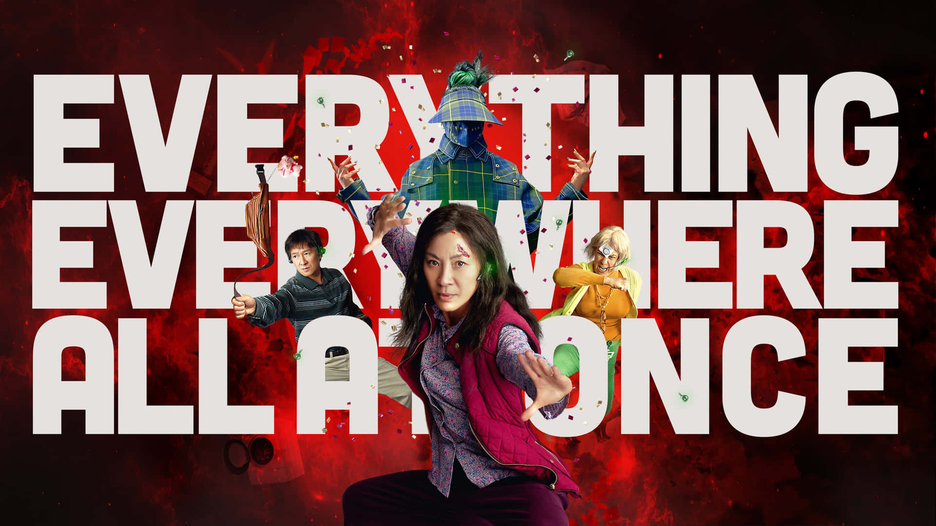 Every Thing Everywhere All At Once Poster Wallpaper
