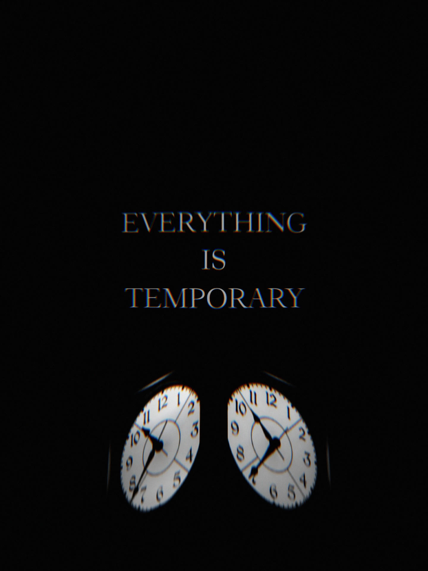 Embrace the Moment - Everything is Temporary Wallpaper