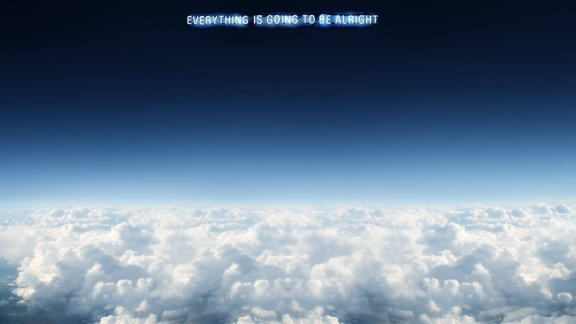 Download Everything Will Be Okay Clouds Wallpaper 