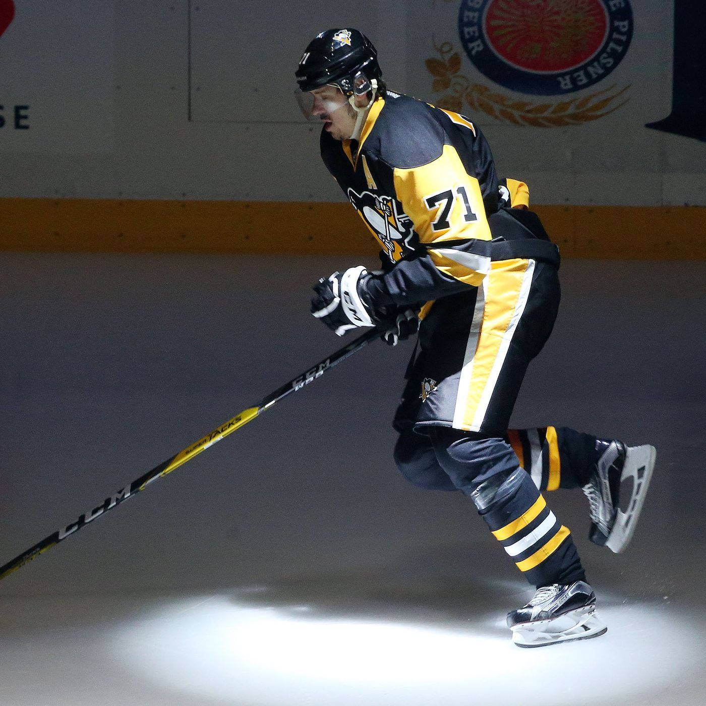 Evgenimalkin Pittsburgh Penguins Focus Sfondo