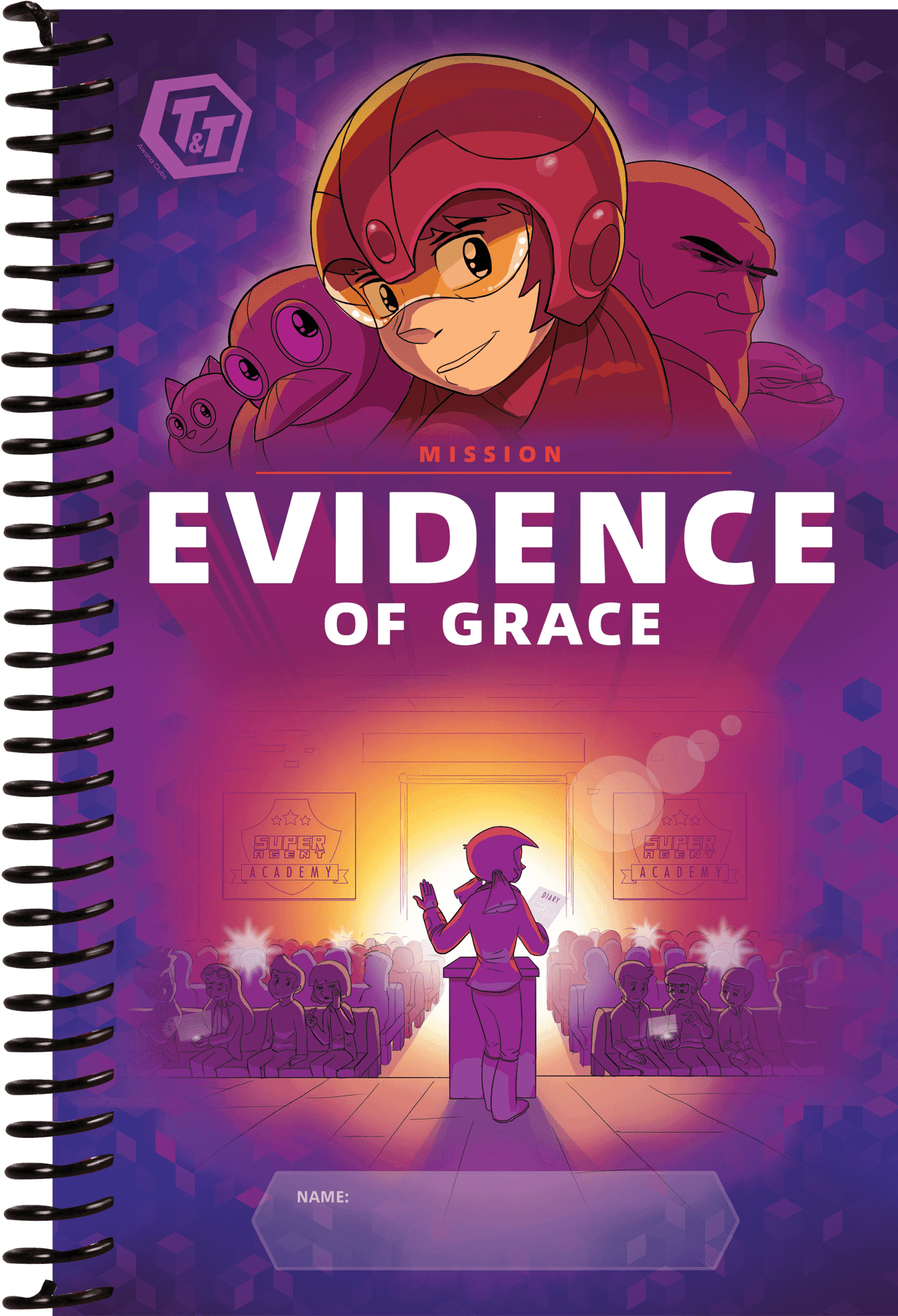 Evidenceof Grace Notebook Cover PNG