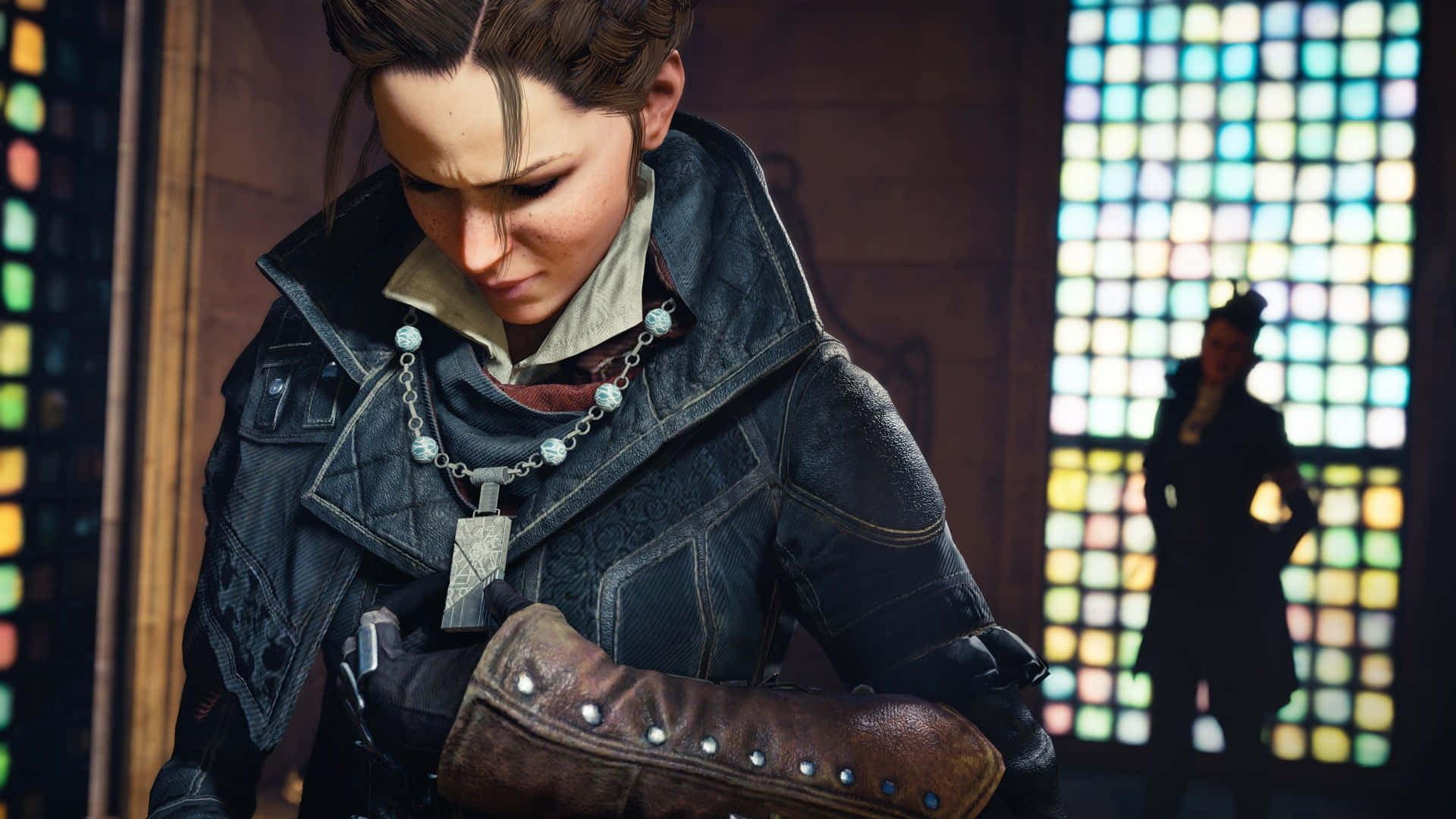 Evie Frye - Master of Stealth and Strategy in Victorian London Wallpaper