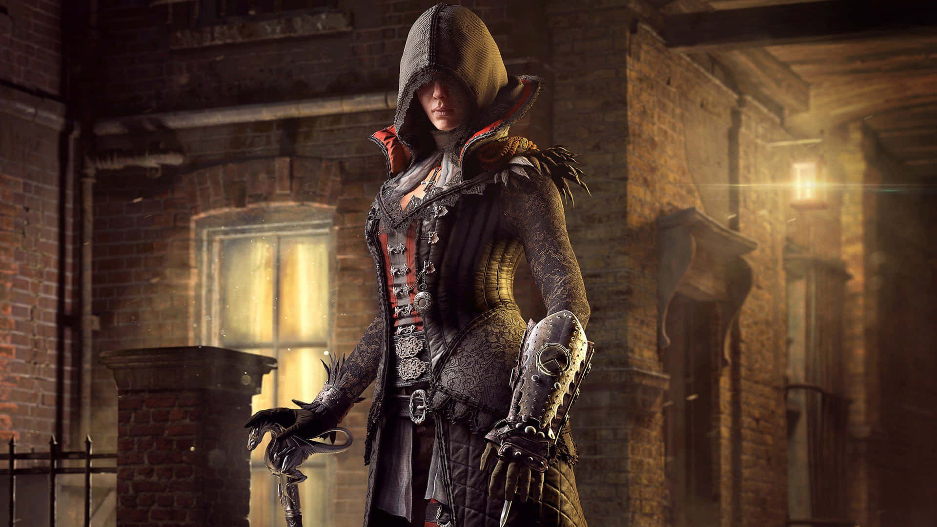 Evie Frye: Intriguing Stealth in Victorian London Wallpaper