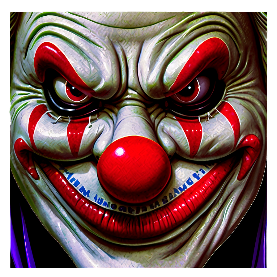 Evil Clown Face Picture Png Kpr PNG