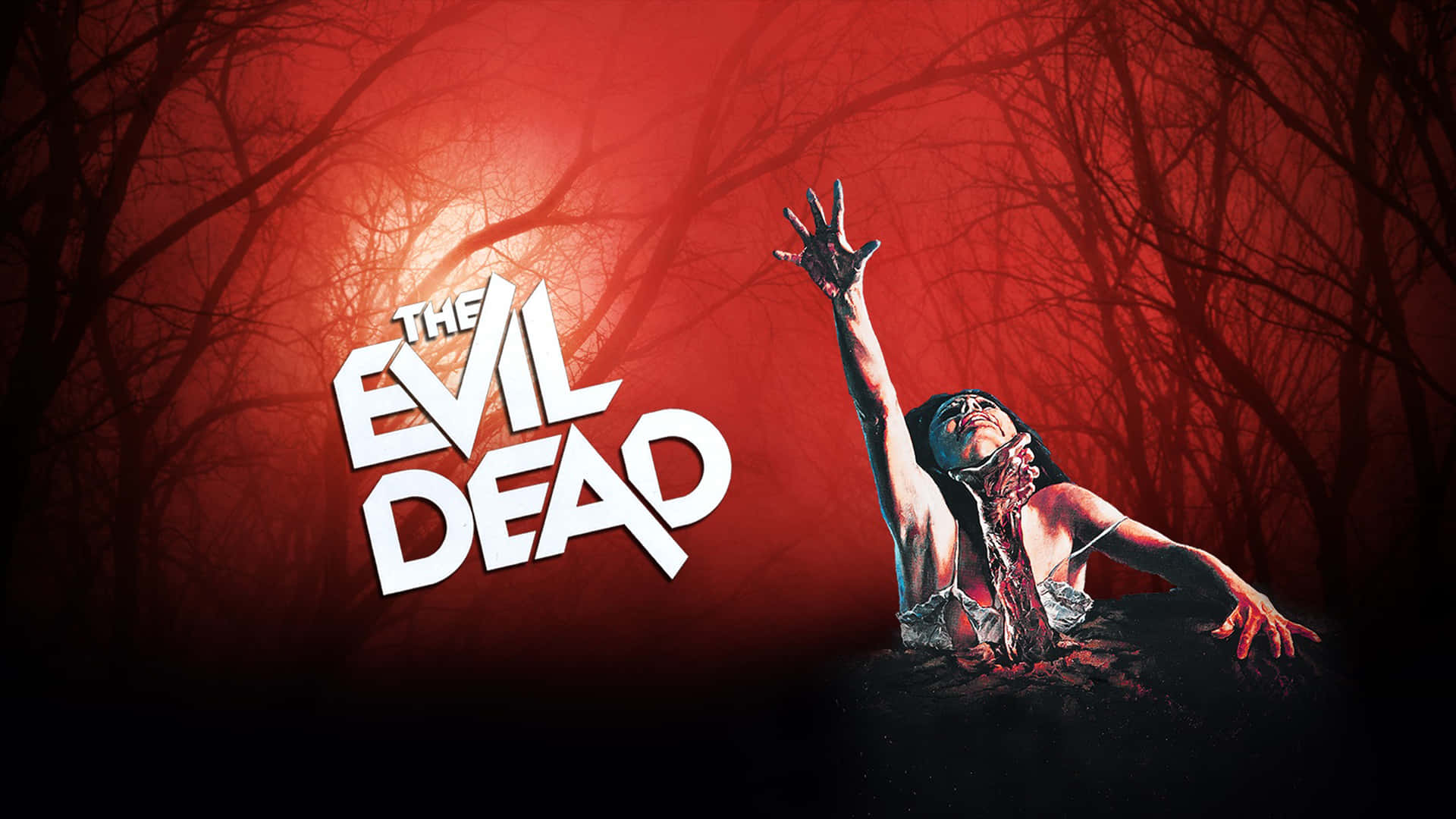 Evil Dead Classic Poster Desktop Background