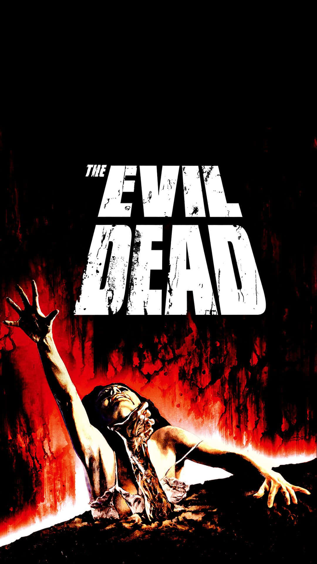 Evil Dead Retro Poster Wallpaper