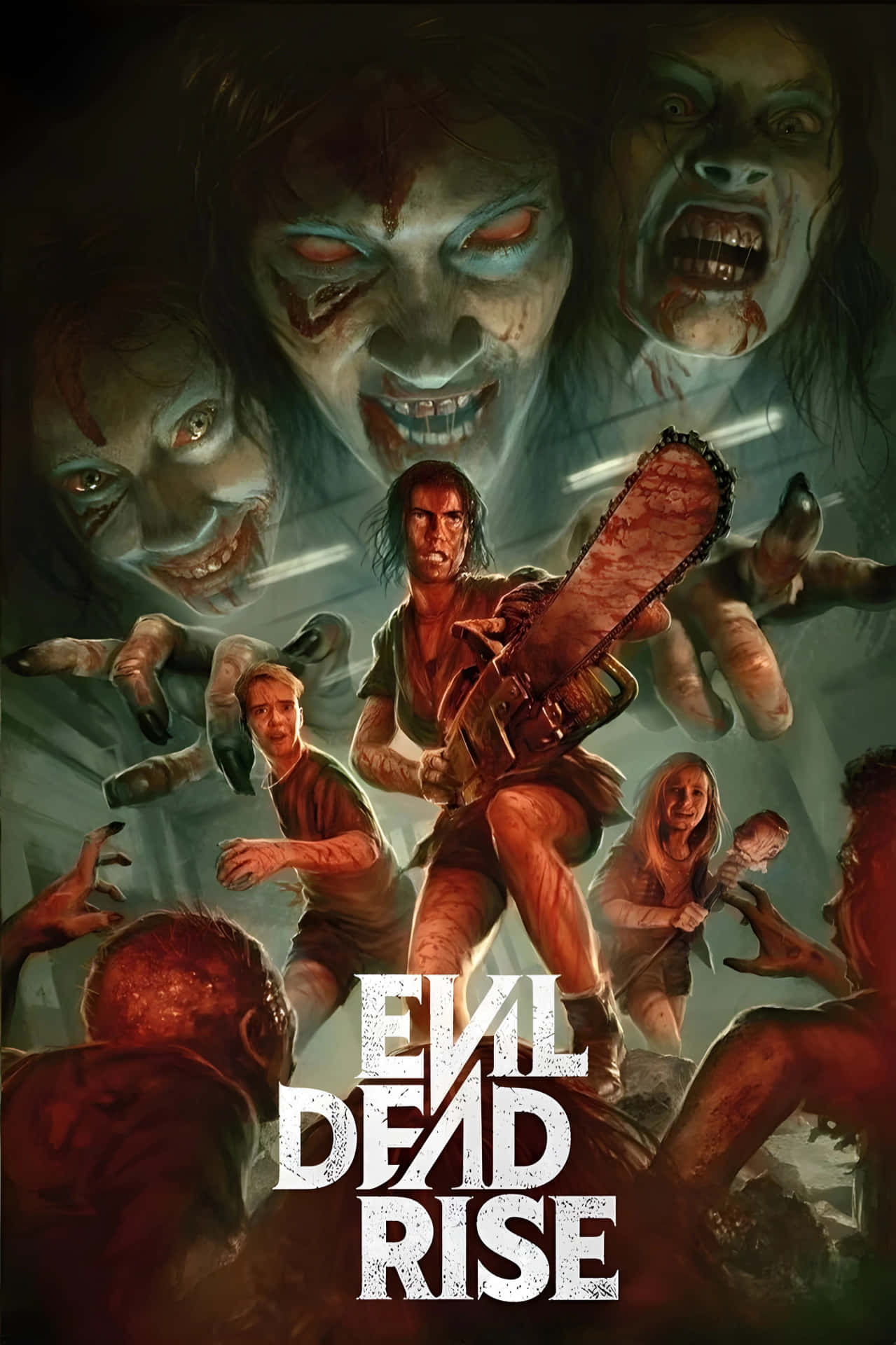 Evil Dead Rise Movie Poster Wallpaper