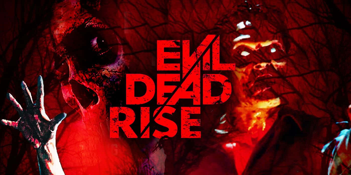 Evil Dead Rise Promotional Artwork Wallpaper