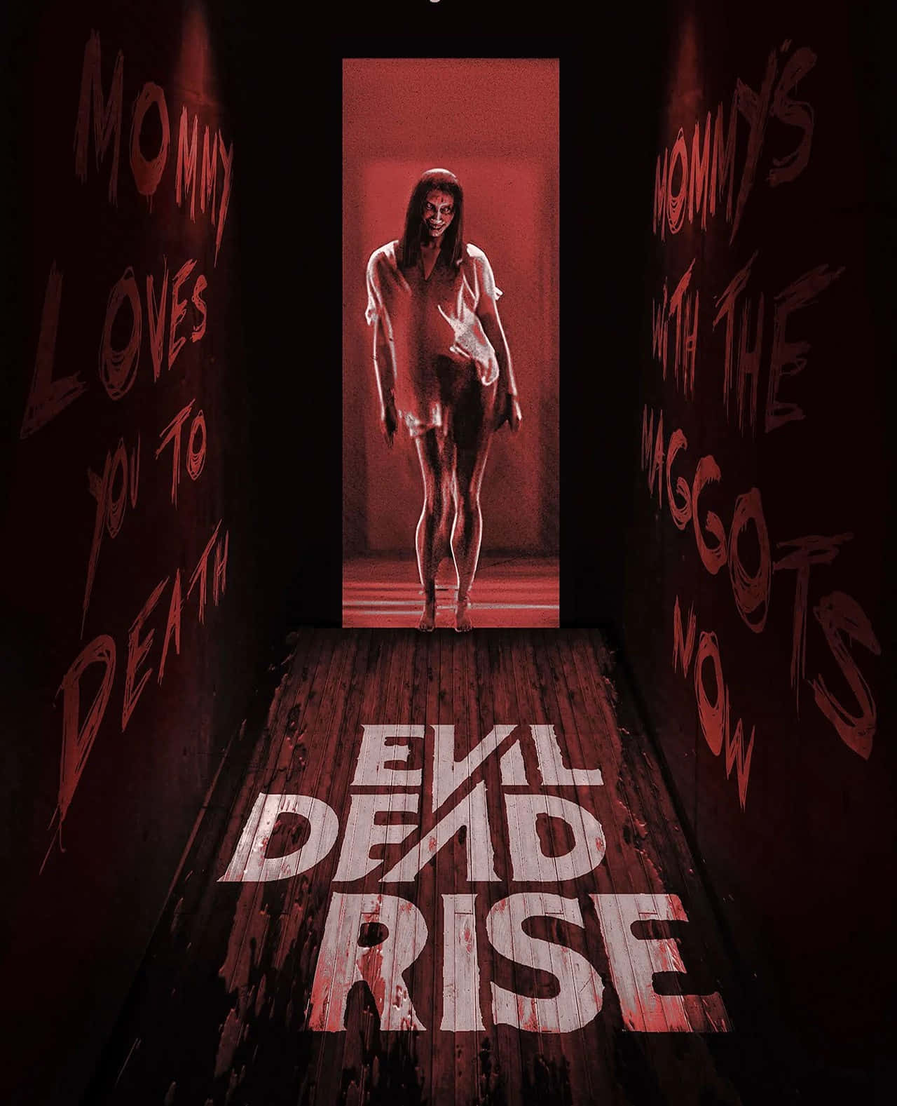 Evil Dead Rise Promotional Poster Wallpaper